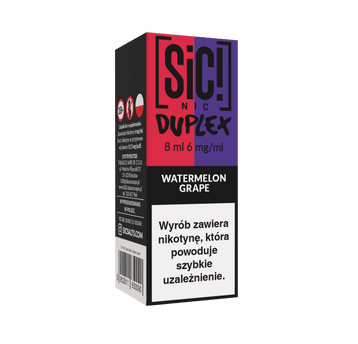 Liquid SIC! NIC 8ml - Watermelon Grape 6mg