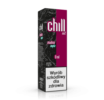 Longfill CHILL OUT 8/10ML - MALINA MIĘTA