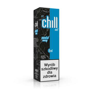 Longfill CHILL OUT 8/10ML - MOCNY MENTHOL ICE
