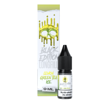LONGFILL DARK LINE BLACK - LEM GREEN TEA ICE 9ML