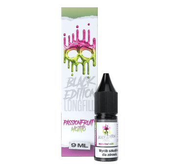 LONGFILL DARK LINE BLACK - PASSIONFRU MOJITO 9ML