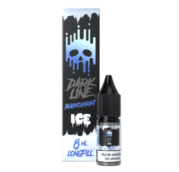 Longfill DARK LINE ICE - BLACK CURRANT 8ML