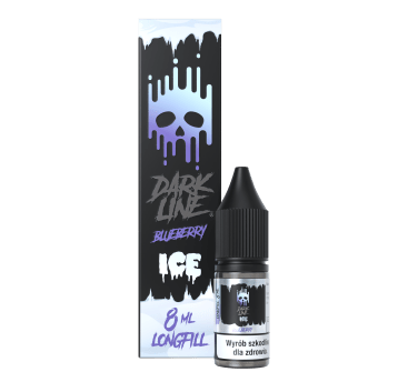 Longfill DARK LINE ICE - BLUEBERRY 8ML