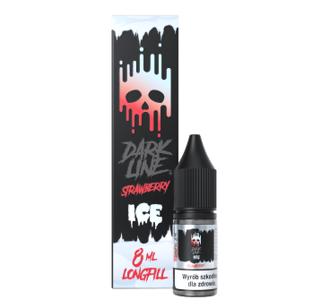 Longfill DARK LINE ICE - STRAWBERRY 8ML