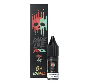 Longfill DOUBLE DARK LINE - APPLE MINT 8ML