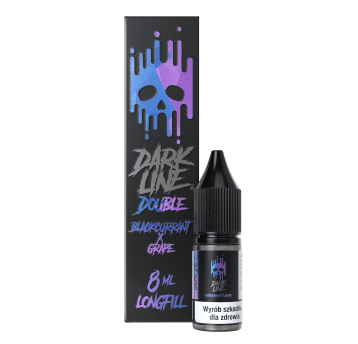 Longfill DOUBLE DARK LINE - BLACK CURRANT GRAPE 8M