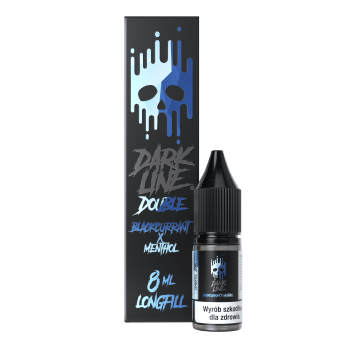 Longfill DOUBLE DARK LINE - BLACK CURRANT MENTHO
