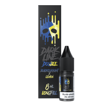 Longfill DOUBLE DARK LINE - BLACKCURRANT LEMON
