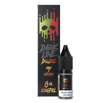 Longfill DOUBLE DARK LINE - KIWI CHERRY 8ML