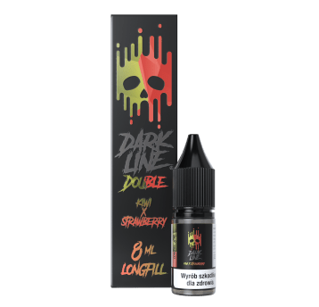 Longfill DOUBLE DARK LINE - KIWI STRAWBERRY 8M