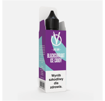 Longfill Vbar 5ml - Blackcurrant Ice Candy
