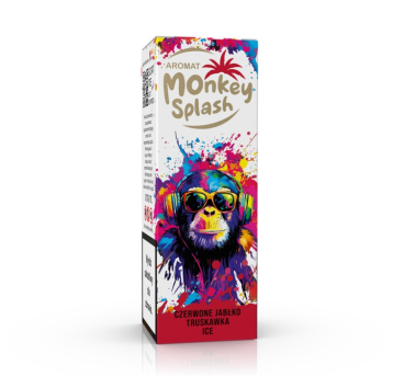 Monkey Splash Czerw jabł trusk ice Longfill 8/10ml