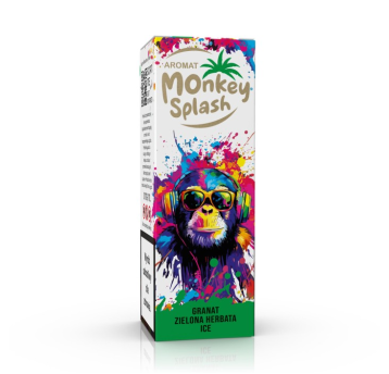 Monkey Splash Granat ziel herb ice Longfill 8/10ml