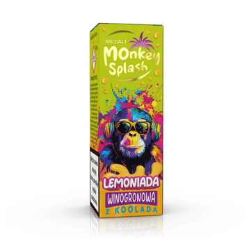 MONKEY SPLASH Lemoniada winogr z kool 20mg/ml 10ml