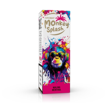 Monkey Splash Malina menthol Longfill 8/10ml