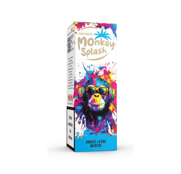 Monkey Splash owoce leśne mentol Longfill 8/10ml