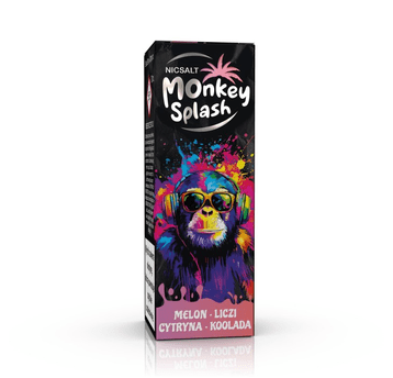 MONKEY SPLASH SALT Mel Liczi Cytr Koo 20mg/ml 10ml