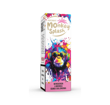 Monkey Splash winogron limon guma Longfill 8/10ml
