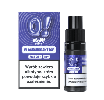 OSOM! SALTS - BLACKCURRANT ICE 10ML 20MG