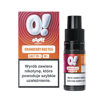 OSOM! SALTS - CRANBERRY RED TEA 10ML 20MG