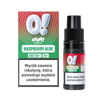 OSOM! SALTS - RASPBERRY ALOE 10ML 20MG