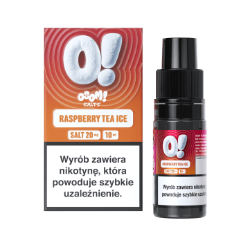 OSOM! SALTS - RASPBERRY TEA ICE 10ML 20MG
