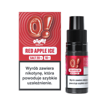 OSOM! SALTS - RED APPLE ICE 10ML 20MG