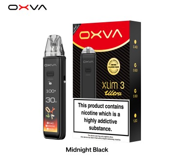 OXVA XLIM 3 ULTRA Pod Kit midnight black