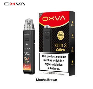 OXVA XLIM 3 ULTRA Pod Kit mocha brown