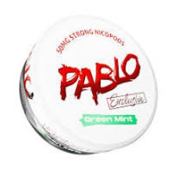 Pablo Exclusive 50mg Green Mint 12gr
