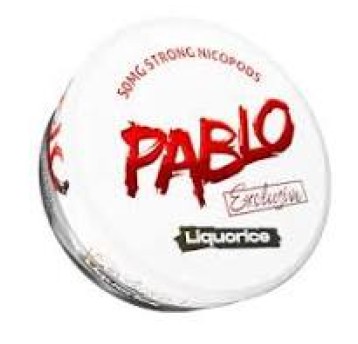 Pablo Exclusive 50mg Liquorice 12gr