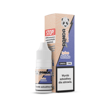 Panda Eats Double Longfill 9 ml Lychee Borówka