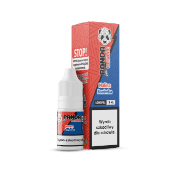 Panda Eats Double Longfill 9 ml Malina Borówka