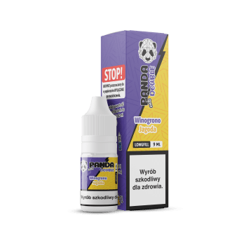 Panda Eats Double Longfill 9 ml Winogrono Jagoda