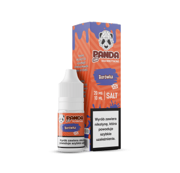 Panda Salt Liquid 10 ml 20 mg Borówka ICE