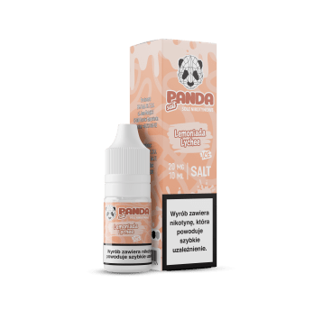 Panda Salt Liquid 10 ml 20 mg Lemoniada Lychee ICE