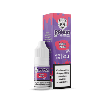 Panda Salt Liquid 10 ml 20 mg Lychee Malina ICE