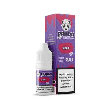 Panda Salt Liquid 10 ml 20 mg Wiśnia ICE