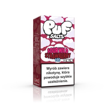 PUF SALTS Sour Wild Strawberry Ice 20mg/
