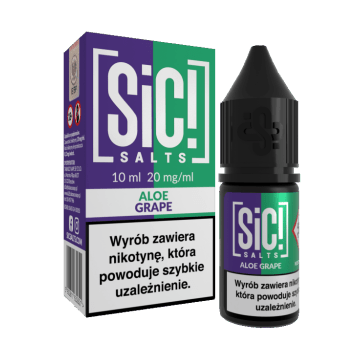SIC! SALTS DUPLEX 10ml - Aloe Grape 20mg