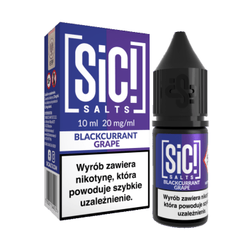 SIC! SALTS DUPLEX 10ml - Blackcurrant Grape 20mg