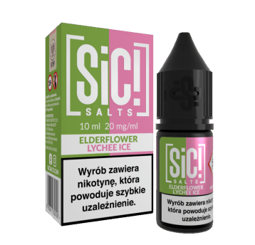 SIC! SALTS DUPLEX 10ml - Elderflower Lychee 20mg