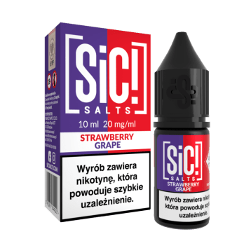 SIC! SALTS DUPLEX 10ml - Strawberry Grape 20mg