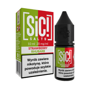 SIC! SALTS DUPLEX 10ml - Strawberry Rhubarb 20mg