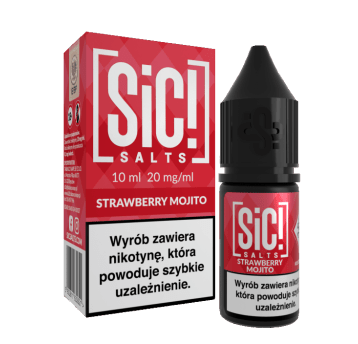 SIC! SALTS MOJITO 10ml - Strawberry Mojito 20mg