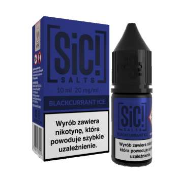 SIC! SALTS SIMPLEX 10ml - Blackcurrant Ice 20mg