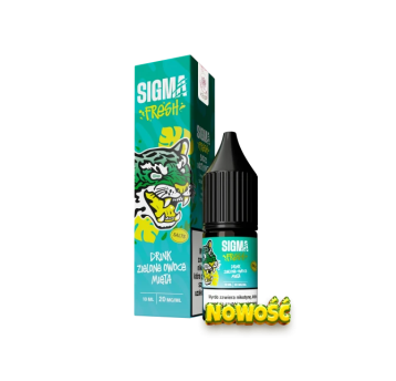 SIGMA FRESH Salts 10ml - Drink Zielone Owoce Mięta