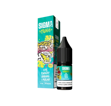 SIGMA FRESH Salts 10ml - Sok Kwaśny Ananas i Malin