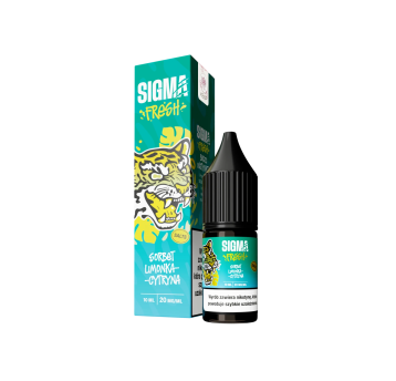 SIGMA FRESH Salts 10ml - Sorbet Limonka Cytryna