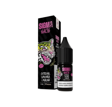 SIGMA Salts 10ml - Cytryna Limonka i Malina 20mg/m